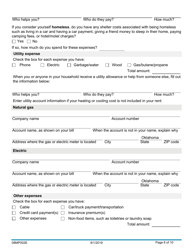 Form 08MP002E Eligibility Information for Benefits - Oklahoma, Page 6