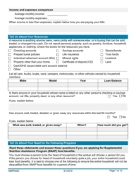 Form 08MP002E Eligibility Information for Benefits - Oklahoma, Page 7