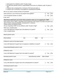 Form 08MP002E Eligibility Information for Benefits - Oklahoma, Page 8