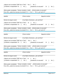 Formulario 08MP002S Informacion De Elegibilidad Para Beneficios - Oklahoma (Spanish), Page 2