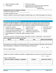 Formulario 08MP002S Informacion De Elegibilidad Para Beneficios - Oklahoma (Spanish), Page 6