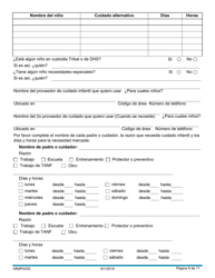 Formulario 08MP002S Informacion De Elegibilidad Para Beneficios - Oklahoma (Spanish), Page 9