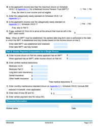 Form 08MA008E Medicaid Computation Worksheet - Oklahoma, Page 2