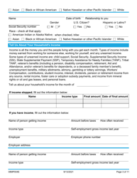Form 08MP004E (FSS-BR-1) &quot;Renew My Benefits&quot; - Oklahoma, Page 3