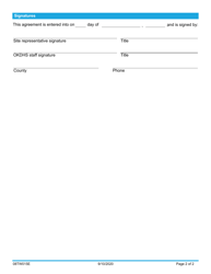Form 08TW015E (TW-15) Nonprofit Participant Agreement - Work Experience Program - Oklahoma, Page 2