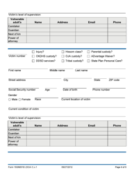 Form 15GN001E (OCA-1) Intake Referral - Office of Client Advocacy - Oklahoma, Page 4