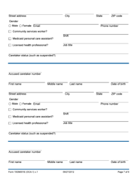 Form 15GN001E (OCA-1) Intake Referral - Office of Client Advocacy - Oklahoma, Page 7