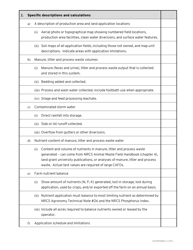 Cafo Animal Waste Management Plan (Awmp) or Nutrient Management Plan (Nmp) Minimum Required Elements Worksheet - Oregon, Page 2