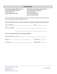 Ginseng Grower and Dealer Application - Oregon, Page 3