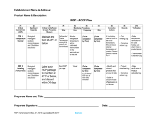 Reduced Oxygen Packaging (Rop) Haccp Only Packet - Oregon, Page 6