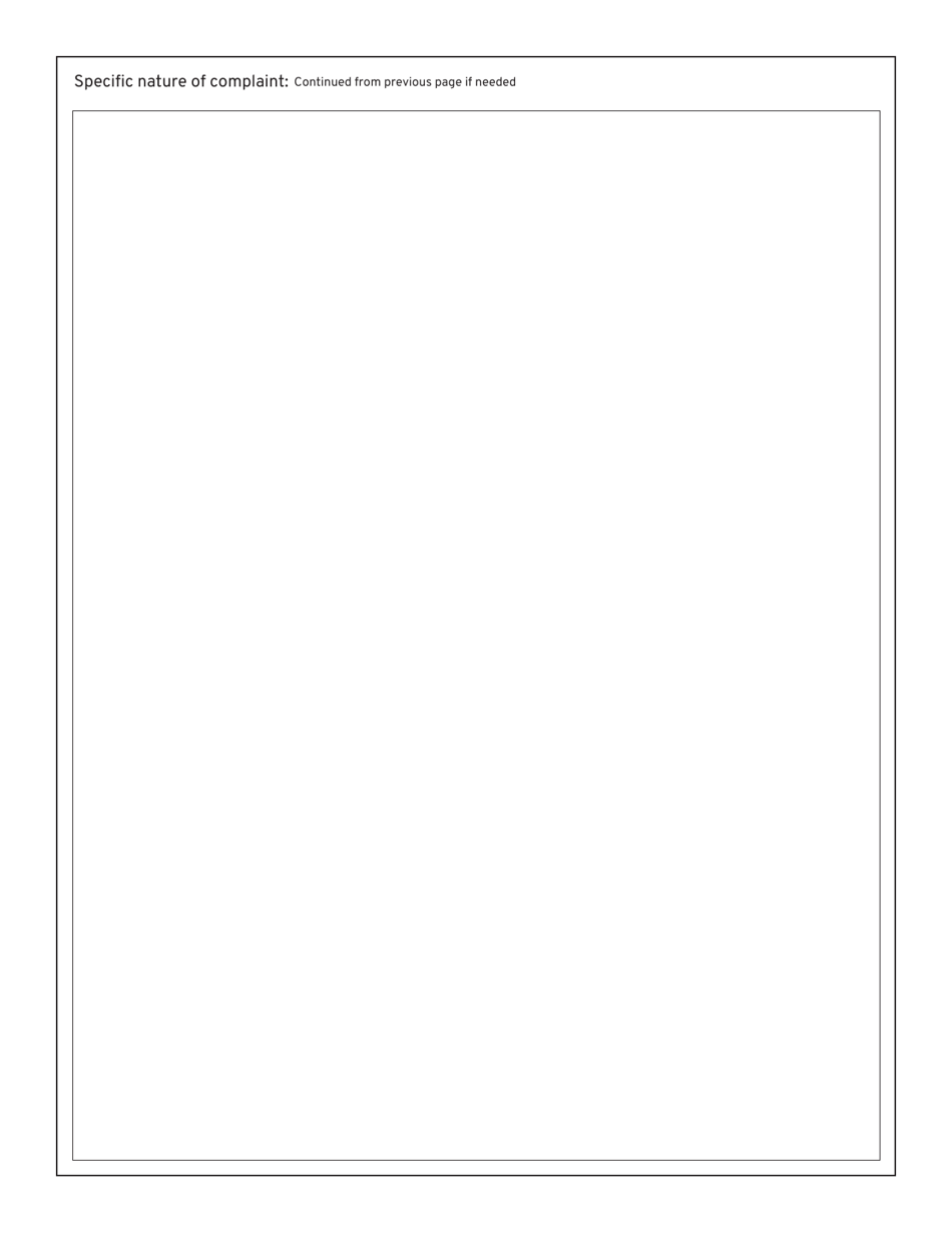 Pesticide Incident Complaint Form - Oregon, Page 3