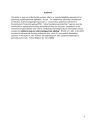 Reasonable Accommodation Request Form for Pesticide Examinations - Oregon, Page 3