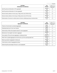 Application for Laboratory Certification - Oregon, Page 2