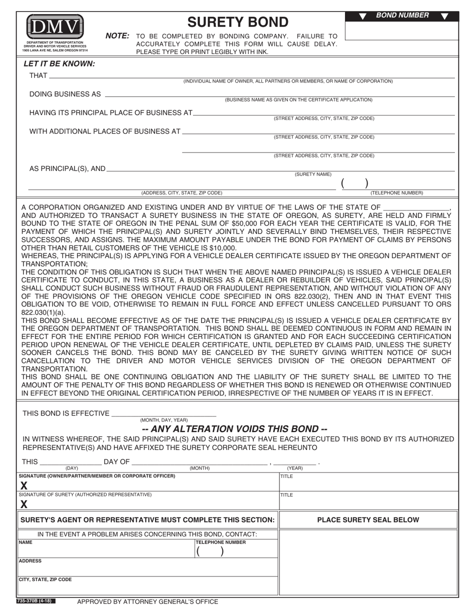 Form 735-370B - Fill Out, Sign Online and Download Fillable PDF, Oregon ...