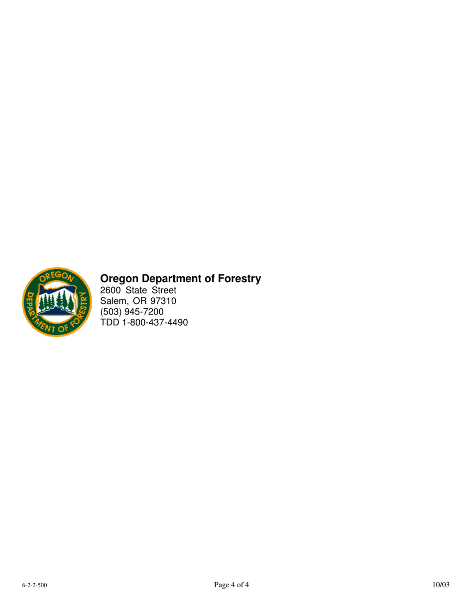 Subscriber Application - Oregon, Page 4