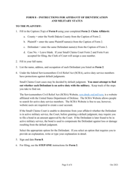 Form 8 Affidavit of Identification of Judgment Debtor - North Dakota, Page 2