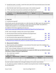 Claims of Beneficial Use for Groundwater Permits Claiming 0.1 Cfs or Less - Oregon, Page 10