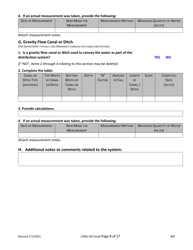 Claims of Beneficial Use for Groundwater Permits Claiming 0.1 Cfs or Less - Oregon, Page 8