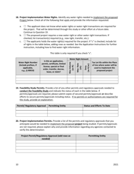 Feasibility Study Grants - Grant Application - Oregon, Page 10