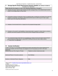 Feasibility Study Grants - Quarterly Report Form - Oregon, Page 8