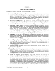 Water Supply Development Account Grant Agreement - Example - Oregon, Page 12