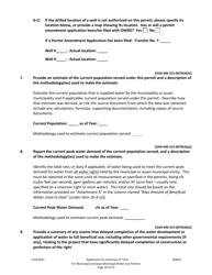 Application for Extension of Time for Municipal and Quasi-Municipal Water Use Permits - Oregon, Page 10