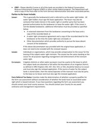 Drought Instream Lease (Standard or District) Renewal Application - Oregon, Page 2