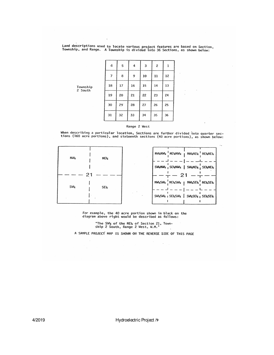 Application to Develop Hydroelectric Use (As Part of an Existing Certificated Water Right) - Oregon, Page 9
