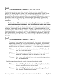 Instructions for Completing an Application for Extension of Time for Water Right Permit - Oregon, Page 7