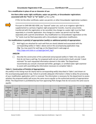 Application for Groundwater Registration Modification - Oregon, Page 8
