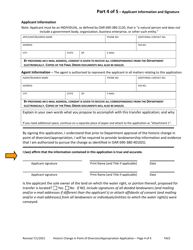 Application for Historic Change in Point of Diversion/Appropriation - Oregon, Page 4