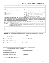 Application for Klamath Basin Adjudication Determined Claim (District Instream Lease) - Oregon, Page 2
