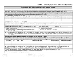 Application for Klamath Basin Adjudication Determined Claim (District Instream Lease) - Oregon, Page 5