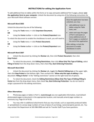 Application for Permit Amendment - Oregon, Page 6
