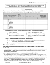 Application for Permit Amendment - Oregon, Page 7