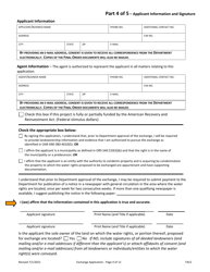 Application for Water Right Exchange - Oregon, Page 4
