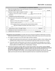 Application for Water Right Instream Transfer - Oregon, Page 3
