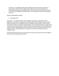 Instructions for Mitigation Bank Charter Application - Oregon, Page 2