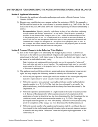 Notice of District Permanent Water Right Transfer - Oregon, Page 4