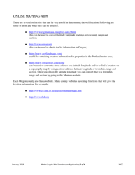 Water Supply Well Constructor Application - Oregon, Page 6