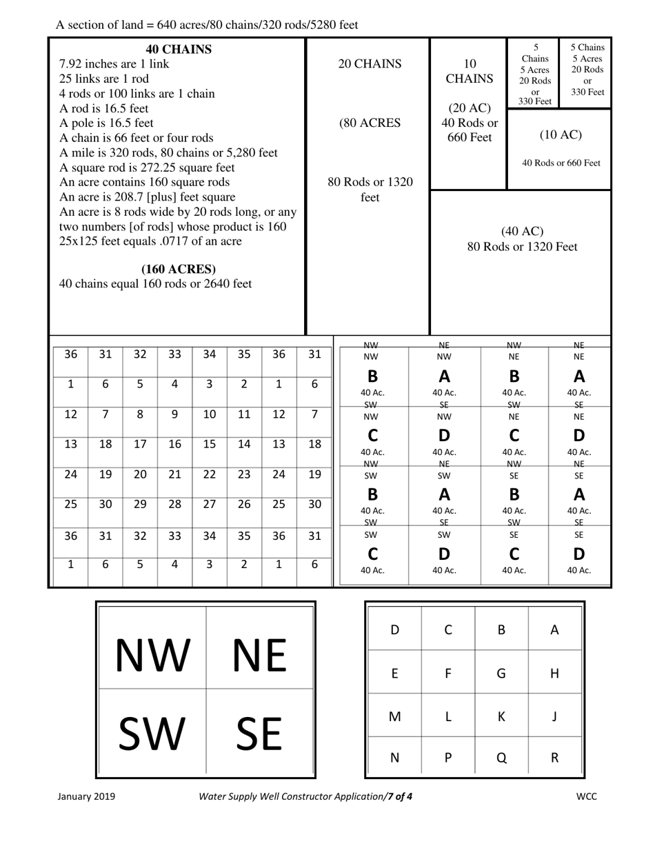 Water Supply Well Constructor Application - Oregon, Page 7