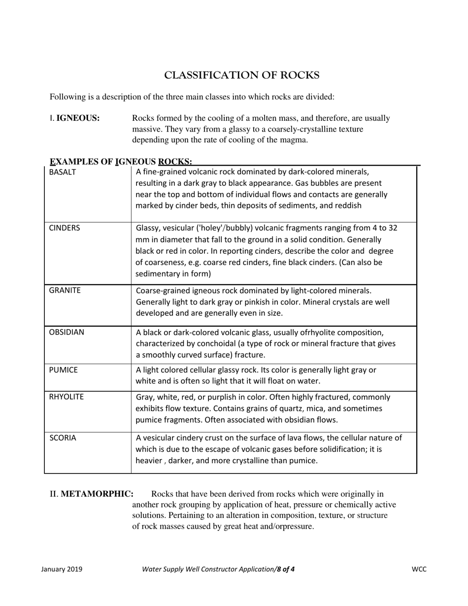 Water Supply Well Constructor Application - Oregon, Page 8