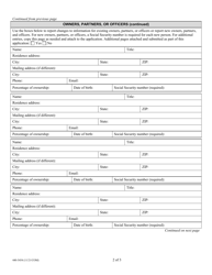 Form 440-5454 Manufactured Structures Dealer License Renewal Application - Oregon, Page 4
