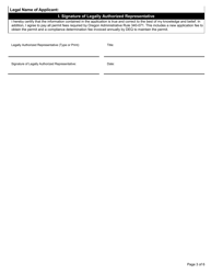&quot;Application for New Water Pollution Control Facilities Individual Onsite Permit&quot; - Oregon, Page 3