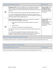 Debt Buyer License New Application Checklist - Oregon, Page 7