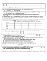 Form SFN41216 Registration for Unemployment Insurance Tax - North Dakota, Page 2