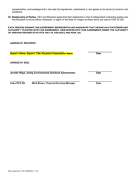 &quot;Materials Management Grant Agreement Template&quot; - Oregon, Page 6