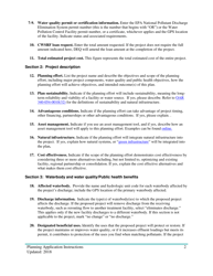 Instructions for Clean Water State Revolving Fund Planning Loan Application - Oregon, Page 2