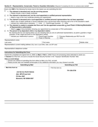 Form 4-073 Id Theft Affidavit - North Dakota, Page 2