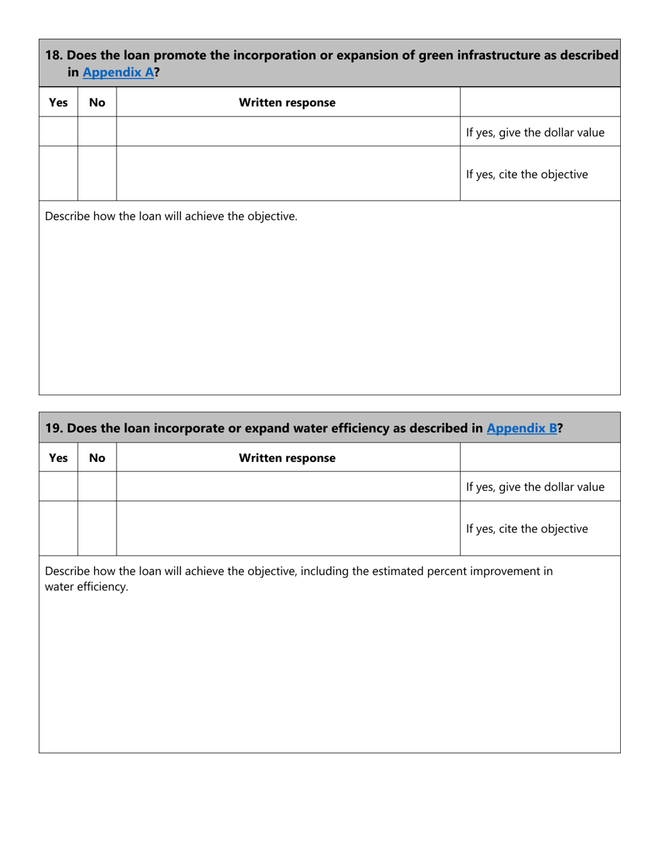 Cdfi Loan Application - Clean Water State Revolving Fund - Oregon, Page 10